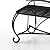 WZONICE98 Butterfly Cast Iron Garden Bench, Outdoor Patio Bench for 2 Persons, Metal Park Bench for Yard, Garden, Entryway, Weather Resistance, Easy Assembly & Mobility Black