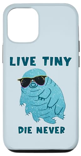 Carcasa para iPhone 13 Tardígrado Divertido Microbiología Vive Tiny Die Never Water Bear