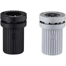 2 Pack Kitchen Faucet Lock Nut Plastic Long Boot Retaining Nuts Kitchen Faucets Mounting Nut Fixed Base Fasteners for Kitchen Sink Faucet with Pull Down Sprayer High Arc Single Handle Type
