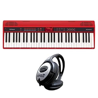 Roland GO-61K Clavier numérique Piano + casque Keepdrum - Les Beatles, Paul McCartney, John Lennon, RIngo Starr, George Harrison
