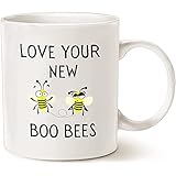 Boobs Mug, Love Your Boo Bees, Breast Surgery Gift For Women, New Boobs, Mastectomy Recovery Gifts,...