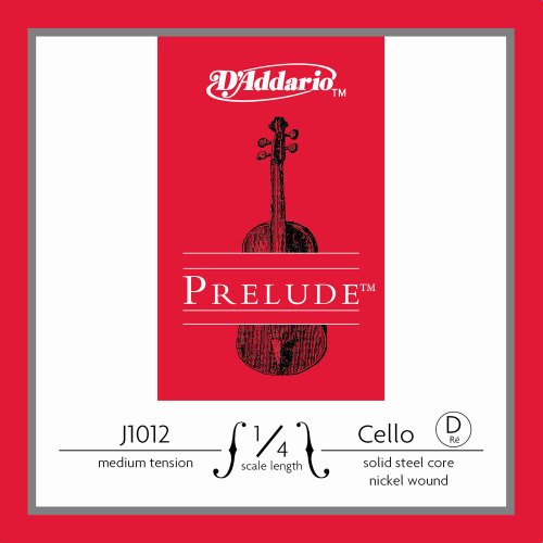 D'Addario ダダリオ チェロ用 バラ弦 Prelude D-String J1012 1/4M Medium Tension