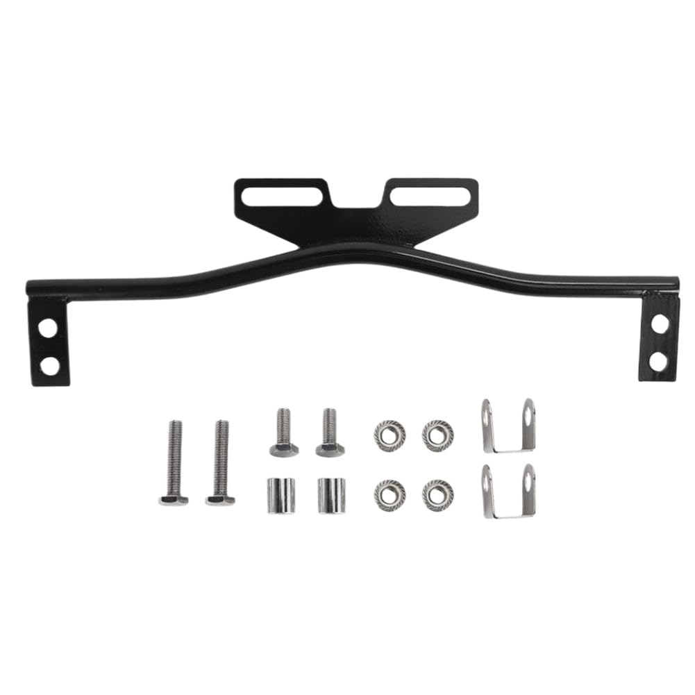 Universal Motorcycle Fog Light Bracket Compatible with Motorbike Headlight Turn Lamp Auxiliary Bar Holder(Black)