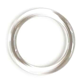 クリアプラスチックリング シルバーのディテール Amazon.co.jp: 島村 シマムラ プラスチックリング 30個入り 40mm