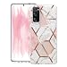 Produktbild CHENSHU für Samsung Galaxy S20 FE 5G/4G Marmor Hülle, Silikon Glitzer Marble Muster Handyhülle Weich Kratzfest Flexible TPU Bumper Ultra Dünn Schutzhülle für Samsung Galaxy S20 FE 5G/4G - Rosa