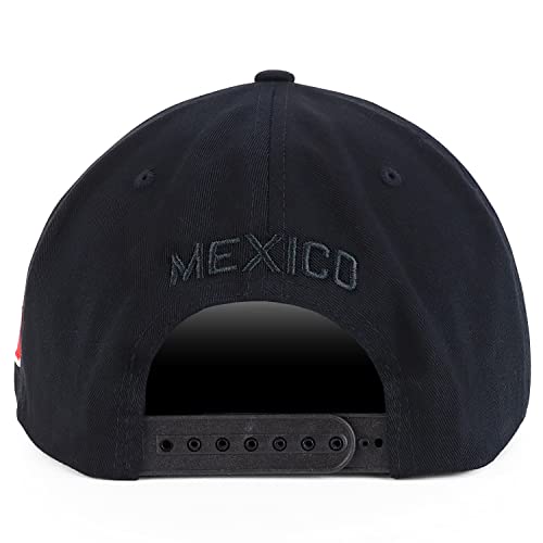 Image of Hecho En Mexico Eagle 3D Embroidered Flat Bill Snapback Cap
