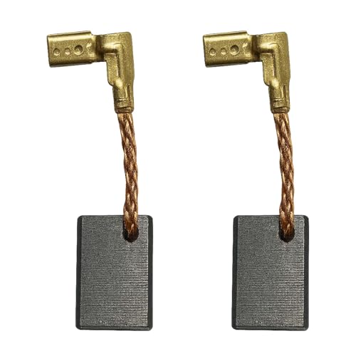 Image of CB318 Carbon Brushes Compatible with Makita 9560CV, 9563CV, 9565CV, 9566CV, GD0600, 9554, 9557 Angle Grinder Replace CB330, CB340, CB314, CB315