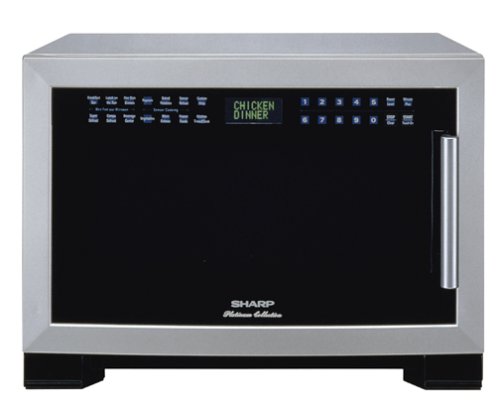 Image of Sharp R-630DS 1100-Watt 1-2 /5-Cubic-Foot Microwave, Silver