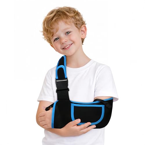 Image of Kids Arm Sling Shoulder Immobilizer, Rotator Cuff Support Brace