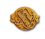 Merry Christmas Fondant Embosser, Stamp, Cookie Cutter