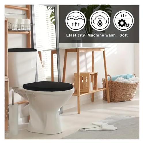 Fundas elásticas para asiento de inodoro desmontables modelo A1 7