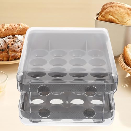 Tiroir à œufs résistant Kisangel pour stopper la casse dans le frigo - 4