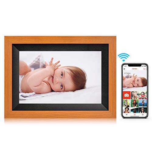 Frameo 10.1 Inch WiFi Digital Picture Frame with IPS Touch Screen
