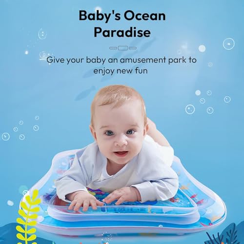 Image of StarAndDaisy Water Mat /playmat for Baby /Infant Sensory Play Gym for 6-12 Months /Newborn Baby Essentials /Water-Filled Activity Mat /Baby Gifts