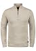 Produktbild Blend Robin Herren Strickpullover Troyer Feinstrick Pullover Mit Stehkragen Und Reißverschluss, Größe:XL, Farbe:Sand Mix (70810)