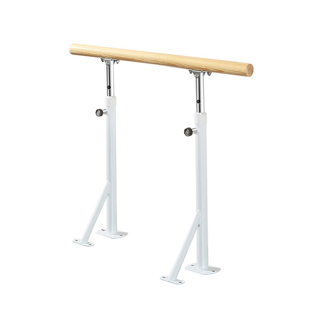 PULaif Ballet Barre Freestanding, Ballet Bar Height Adjustable Heavy Duty For Children Adults Dance Multicolor Multiple Sizes(White,1.5m)