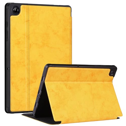 Image of CoBak Case for Samsung Galaxy Tab A11+ Plus 11 inch 2025, Multi-Viewing Angles, All New PU Leather Folio Stand Cover with Auto Sleep Wake Feature for Samsung Galaxy Tab A11+ Tablet 11-inch, Yellow