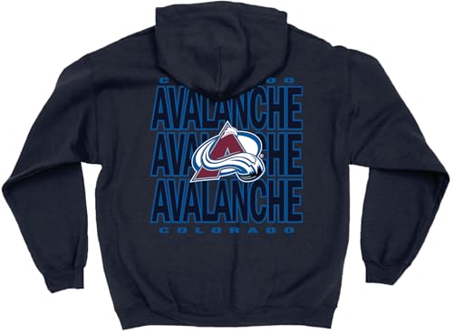 Blue 84 Standard NHL Officially Licensed Hooded Sweatshirt Front/Back Curl Team Color by Blue 84 - Used condition - Image 3
