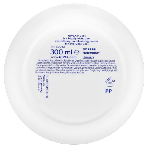 Nivea Soft Crema Hidratante x hidromasaje 300ml - Imagen 3