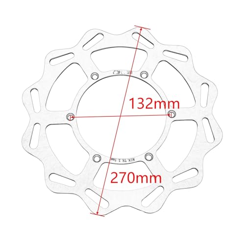 Disque de frein de précision 270mm pour optimiser la moto YZ450FX - 4