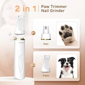 Dog hair clippers for grooming kit and dog paw trimmer for grooming low noise rechargeable cordless shaver grooming supplies for pet cats dogs black white   cucciolini doodles