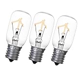 Light Bulb for GE Microwave Oven - Microwave Light Bulb Lamp Fits for GE Whirlpool Maytag Frigidaire Kenmore Over the Stove Microwave, Range Hood Light Bulb for GE microwave, Replaces WB36X10003 3Pack