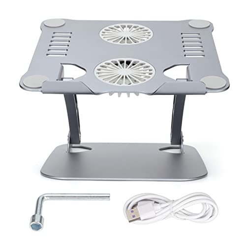 Base refrigerante plegable para laptop de aluminio miniatura 1
