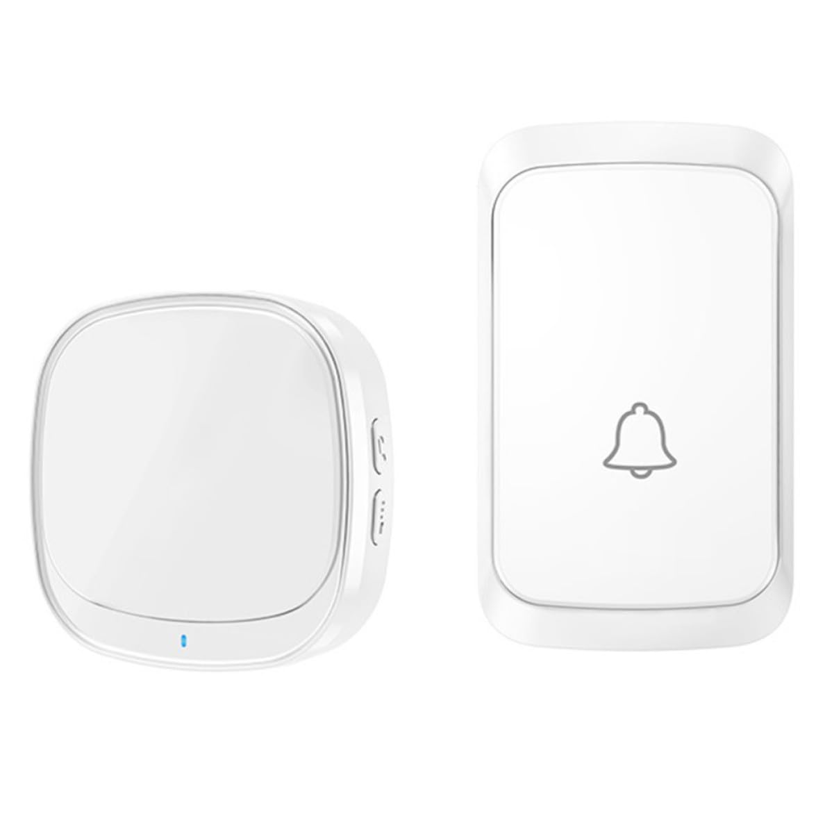 Timbre de puerta inteligente interior Uonlytech USB Plug and Play con niveles de musica