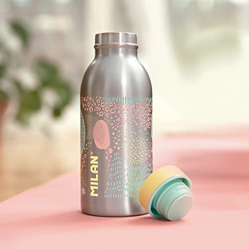 Botella isotérmica MILAN set de regalo con libreta y bolígrafos 6