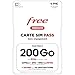 Carte SIM Free Mobile 200Go 5G