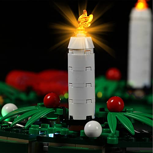 Set di Luci per Lego Ghirlanda Natalizia, Kit Luce...