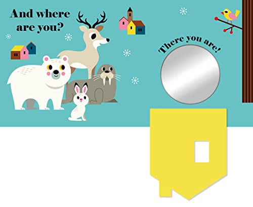 Where's the Polar Bear?: (An Interactive, Sensory Lift-the-Flap Book with Felt Flaps and a Mirror for Babies & Toddlers. Friendly Arctic Animals Include a Walrus, Reindeer, & Rabbit.) - Image 4