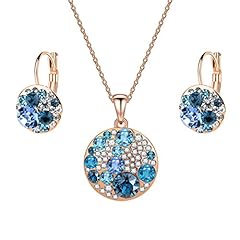 Blue Main Crystal/Rose Gold-tone
