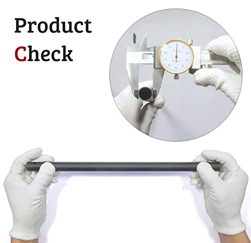Cncarbonfiber TUBE-TM0001614330 4Pcs 16Mm Carbon Fiber Tube 16Mmx14Mmx330Mm,6/8/10/12/14Mm Available thumb #2