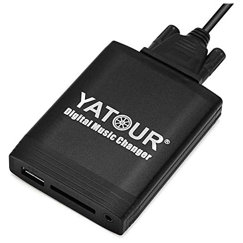 Yatour Digital Music Changer USB+sd+aux Mp3 Music Interface for Becker Porsche/Fit Becker 2234, Becker 2235, Becker 2237, Becker CDR 22, Becker Cr 22,Cascade Pro w/16GB USB Flash Drive_HUAHEE Cover