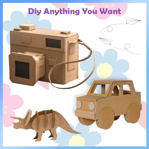 Image of RLAVBL 50 Pack 8.5x11 Corrugated Cardboard Sheets, Flat Cardboard Inserts for Shipping, Mailing, Packing, DIY Crafts