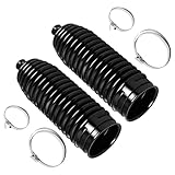 SCITOO 2pcs Steering Rack Boot for Toyota for Tacoma for 4Runner FJ Cruiser for Honda Odyssey Ridgeline for Nissan Murano Frontier Pathfinder Xterra for Hyundai for Acura for Lexus for Suzuki