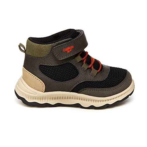 Oshkosh B'gosh Boy's Adak Fashion Boot, Grey, 7 Toddler #TOP1