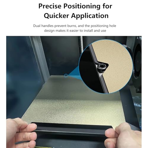 Plaque de construction PEI texturée double face pour imprimante 3D Ender 3