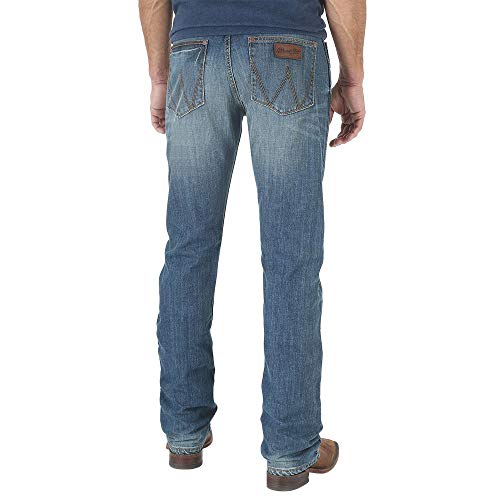 Wrangler Retro Slim Straight Cottonwood Jeans 46W x 34L Blue