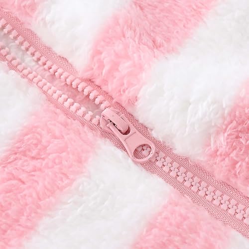 Moily Boys Girls Fleece Vest Full-zip Warm Sleeveless Outwear Stand Collar Thick Sherpa Jacket Kids Fall Winter Clothes4