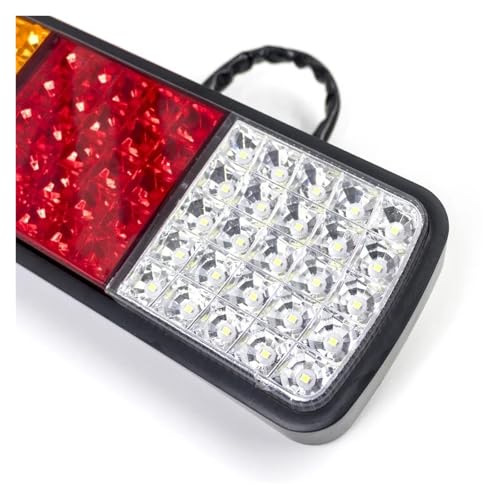 Feu stop 12V résistant pour remorque et camion à 75 LED - 6