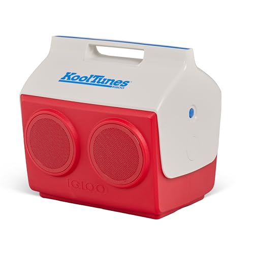 Igloo Playmate Kool Tunes Bluetooth Speaker, Red White