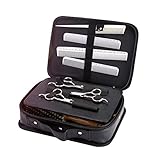 GROSSE KAPAZITÄT: Die Tasche kann eine Vielzahl von Styling-Werkzeugen aufnehmen. Wie Schere, Kamm, Haarnadel, Layout-Design ist sehr sinnvoll, lassen Sie die Werkzeuge klassifizieren