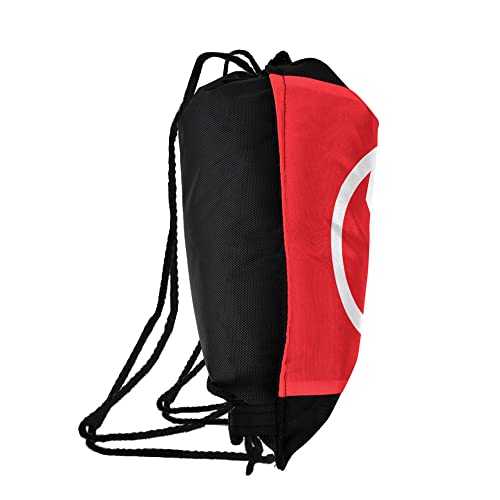 LOGOVISION Green Lantern Blackest Night Red Lantern Logo Drawstring Backpack Sports Bag Sackpack 17" x 13", Perfect for Gym, Yoga or Practice2