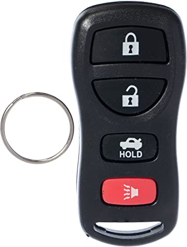 APDTY 121921 Keyless Entry Remote Control Key Fob Transmitter 4 Button Assembly
