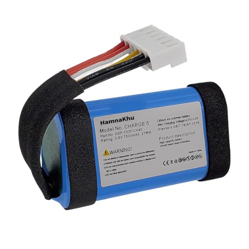 7500mAh JBL Charge 5 Replacement Battery Compatible with Charge 5 Wireless Bluetooth Speaker,GSP-1S3P-CH4A GSP-1S3P-CH40 1AA011NA