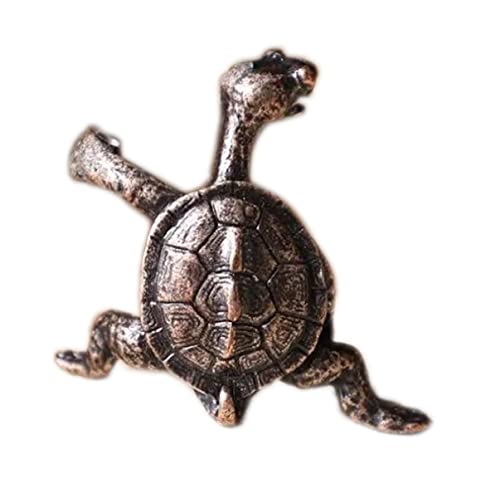 Kung Fu Turtle Incense Stick Holder! Alloy Incense Burner Stand! Turtle Ornament For Aromatherapy, Yoga, Meditation, Home Living Room Office Decor! (Antique Copper) #TOP9