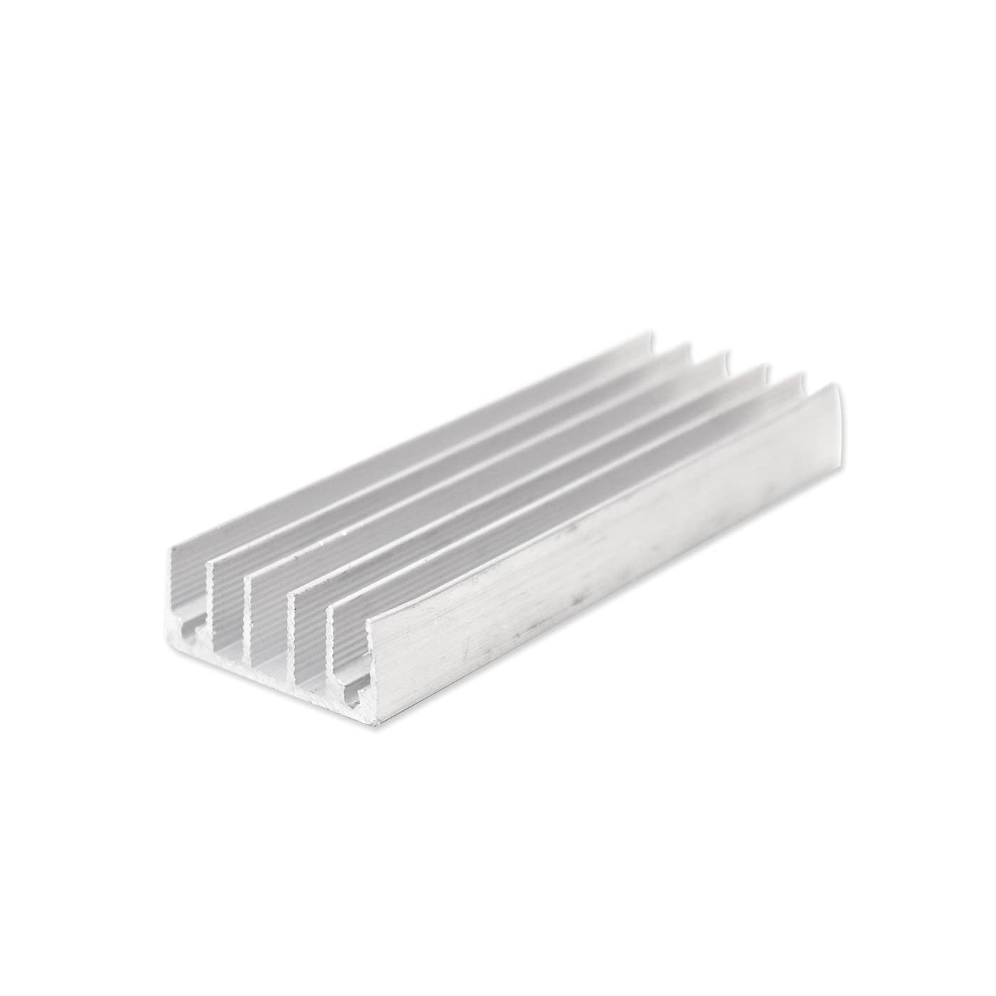Electronic Spices 10cm X 3.3cm Aluminium Heatsink Pack of 2pcs