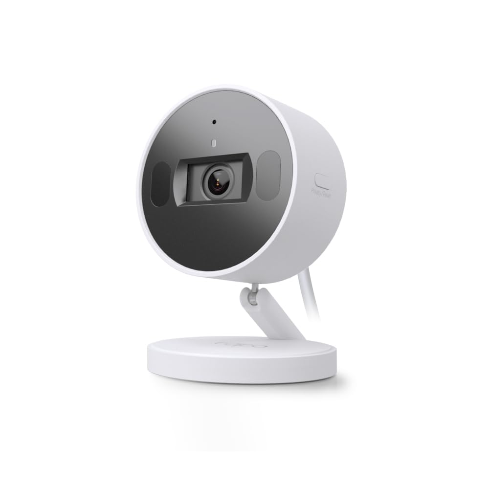 Tapo C125-2K QHD, Cámara de Vigilancia Wi-Fi, Visión Nocturna con Sistema IR Dual (850 NM y 940 NM), IA Mejorada, Ideal para monitorear bebés y Mascotas, diseño de privacidad física, Base magnética